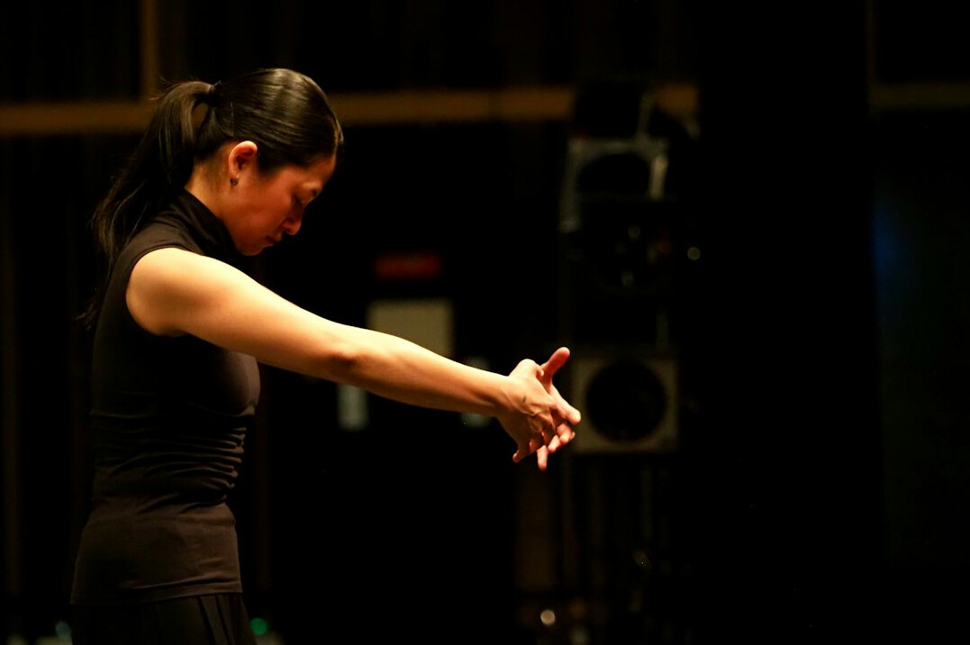 Portrait of a female rhetoric and performance instructor